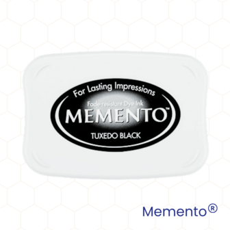 Memento Tuxedo Stempelinkt black