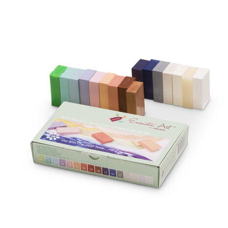 Encaustic Art wax - soft pastels selection