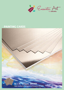 Encaustic Art papier A4 - brons
