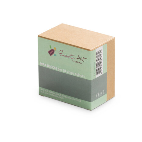 Encaustic Art wax - (17) grijs doosje 10 st. 