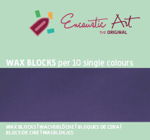 Encaustic Art wax - (11) blauwviolet doosje 10 st. 