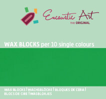 Encaustic Art wax - (06) lichtgroen doosje 10 st. 