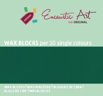 Encaustic Art wax - (07) groen doosje 10 st. 