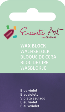 Encaustic Art wax - (11) blauwviolet 