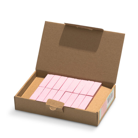 Encaustic Art wax - (24) roze doosje 16 st.