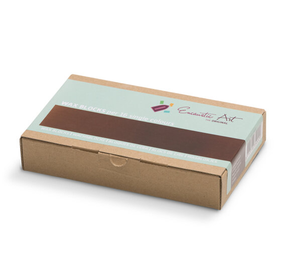 Encaustic Art wax - (22) omber doosje 16 st.