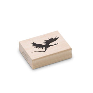 Encaustic Art stempel - draak (rechts)