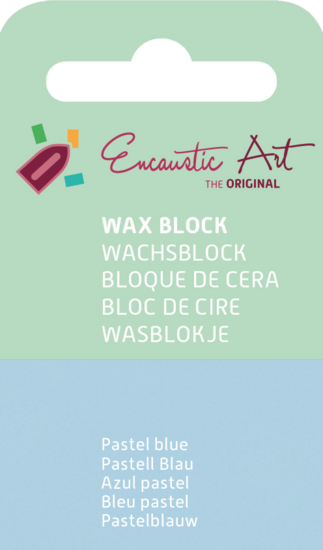 Encaustic Art wax - (31) pastel blauw