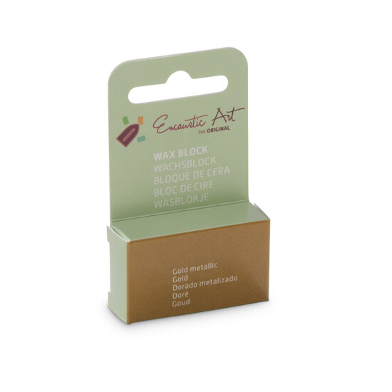 Encaustic Art wax - (25) goud