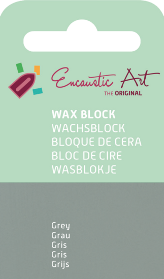 Encaustic Art wax - (17) grijs