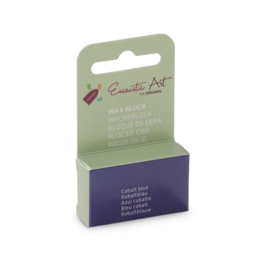 Encaustic Art wax - (19) kobaltblauw
