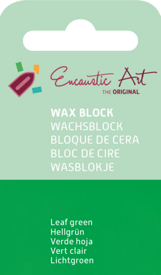 Encaustic Art wax - (06) lichtgroen