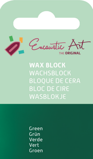 Encaustic Art wax - (07) groen