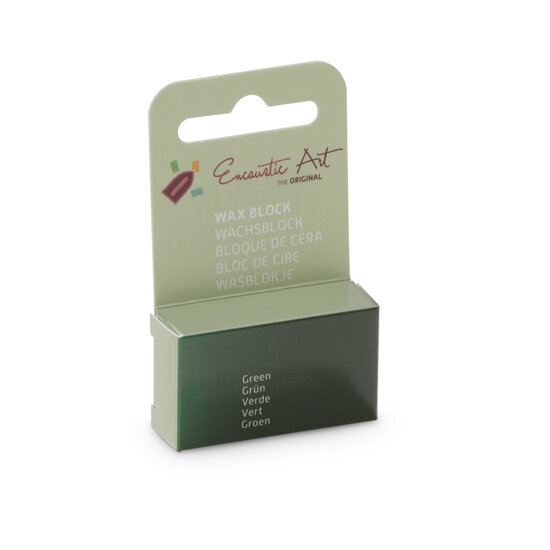 Encaustic Art wax - (07) groen