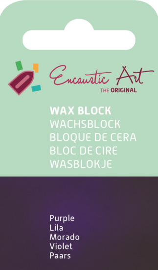 Encaustic Art wax - (48) paars