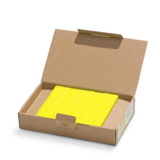 Encaustic Art wax - (39) neongeel doosje 16 st.