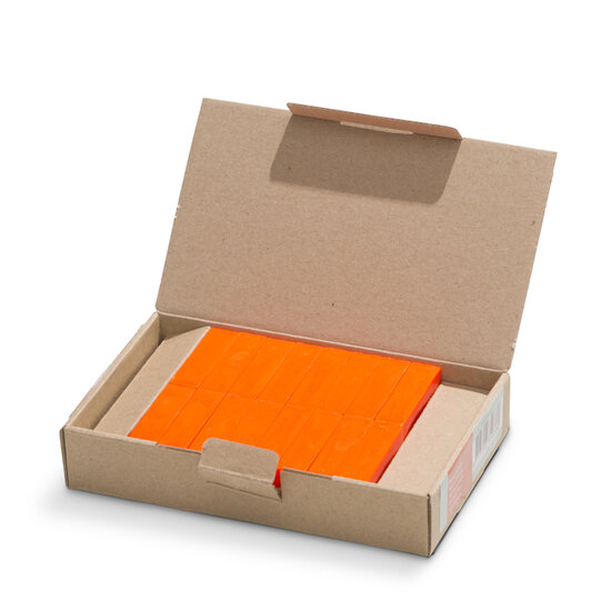 Encaustic Art wax - (38) neonoranje doosje 16 st.