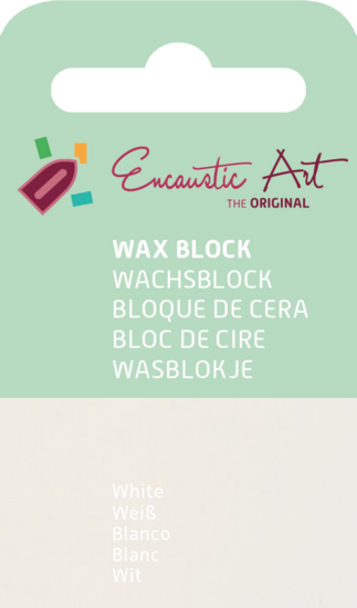 Encaustic Art wax - (16) wit 