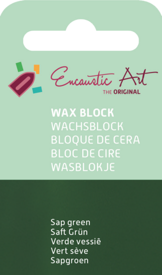 Encaustic Art wax - (45) sapgroen 