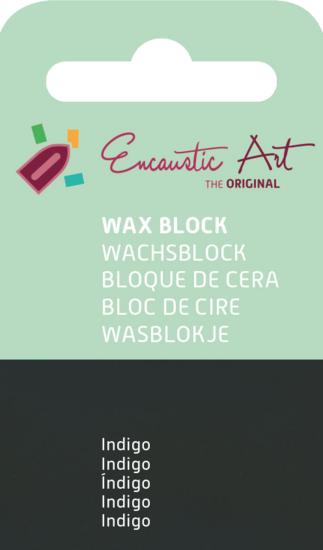 Encaustic Art wax - (47) indigo 