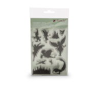 Encaustic Art stempelset - fantasie