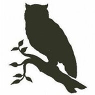 Encaustic Art stempel - uil