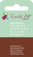 Encaustic Art wax - (21) venetiaans rood