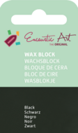 Encaustic Art wax - (15) zwart