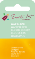 Encaustic Art wax - (04) goudgeel
