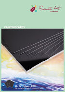 Encaustic Art papier A3 - zwart