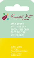 Encaustic Art wax - (44) middengeel 