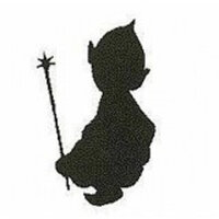 Encaustic Art stempel - pixie