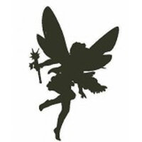 Encaustic Art stempel - fee (groot)