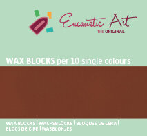Encaustic Art wax - (21) venetiaans rood doosje 10 st. 