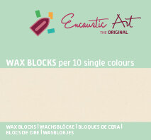 Encaustic Art wax - (35) pastel crème doosje 10 st. 